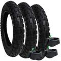 Phil & Teds Navigator Tyres and Inner Tubes - Set of 3 - Heavy Duty - Slime Protected