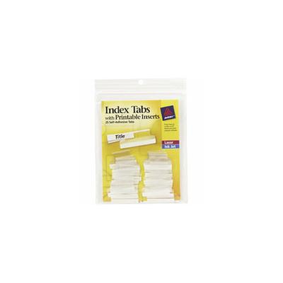 Avery 1 in. Index Tabs with Printable Inserts
