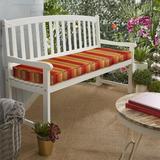 Darby Home Co Stripe Outdoor Sunbrella Bench Cushion | 2 H x 19 D in | Wayfair 814F6C1D641942B6BB14D4BF885FBC22