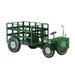 August Grove® Henslee Metal Truck Metal in Gray/Green | 9.5 H x 21 W x 10.5 D in | Wayfair 0623B72565DB426AA7B1B05E62DE570C