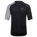 GORE WEAR Men's Cycling Short Sleeve Jersey, C5, Black/White, S