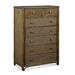 Braxton Culler Summer Retreat 7 Drawer Chest Wood/Wicker/Rattan in Brown | 55 H x 38 W x 20 D in | Wayfair 818-036/HAVANA