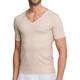 Schiesser Herren Shirt 1/2 Unterhemd, Beige (Haut 407), 4