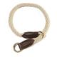 Da Vinci Lucrezia Seil Schlupfhalsband Hundehalsband Hunde Halsband, 65 cm, Cremefarben