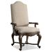 Hooker Furniture Rhapsody Dining Chair Wood/Upholstered/Fabric in Brown | 48.75 H x 26.75 W x 30 D in | Wayfair 5070-75500