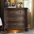 Hooker Furniture Rhapsody 3 Drawer Chest Wood in Brown/Gray | 36.25 H x 42 W x 20 D in | Wayfair 5070-90017