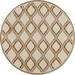 White 94 x 0.5 in Area Rug - Charlton Home® Piercy Geometric Beige Area Rug Polypropylene | 94 W x 0.5 D in | Wayfair