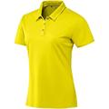 adidas Teamwear Womens/Ladies Lightweight Short Sleeve Polo Shirt (S) (Light Yellow)