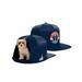 Navy Washington Wizards Small Pet Nap Cap Dog Bed