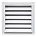 Mid America 12 Inch Square Vinyl Gable Vent - 001 White - 5 per Box