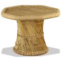 vidaXL Coffee Table Bamboo Octagon 60x60x45 cm