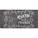 1.5 x 19.6 W in Kitchen Mat - Nicole Miller Cook N Comfort Wine Pairs Nicely Kitchen Mat Rubber | 1.5 H x 19.6 W in | Wayfair CNC109