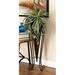 Fleur De Lis Living Circe Traditional Inverted Pyramid-Style 2-Piece Metal Urn Planter Set w/ Stand Metal | Wayfair