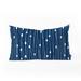 East Urban Home Heather Dutton Entangled Indoor/Outdoor Lumbar Pillow Polyester/Polyfill blend in Blue | 14 H x 23 W x 1 D in | Wayfair