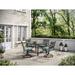 Alcott Hill® Keaney 5 Piece Outdoor Dining Set w/ Cushions Metal in Brown | Wayfair 0AA2478541694D7292BFEBA42381C8A1