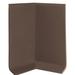 ROPPE Rubber 2.25" Thick 4" Wide 2.25" Length Wall Base Rubber Trim | 2.25 H x 4 W in | Wayfair I40CR2P194