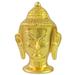 Bungalow Rose Head Plated Brass Metal in Yellow | 4.5 H x 3.3 W x 3.3 D in | Wayfair 767711FDE90B4DA9811CA58F0CF54601