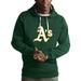 Men's Antigua Green Oakland Athletics Victory Pullover Hoodie