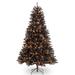 The Twillery Co.® Offutt 7' Black Spruce Artificial Halloween Tree w/ 500 Lights, Metal in Black/White | Wayfair D88F47DCD6014D78B59C7F6595939B27