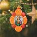 The Holiday Aisle® Fifield Virgin Mary Ornament Derevo Collection Plastic in Orange/Red | 3 H x 3.5 W x 1.5 D in | Wayfair