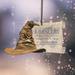 Trend Setters Harry Potter Sorting Hat Ravenclaw Hanging Acrylic Shaped Decoration Plastic in Brown | 3 H x 5.25 W x 0.25 D in | Wayfair ACPSORT288