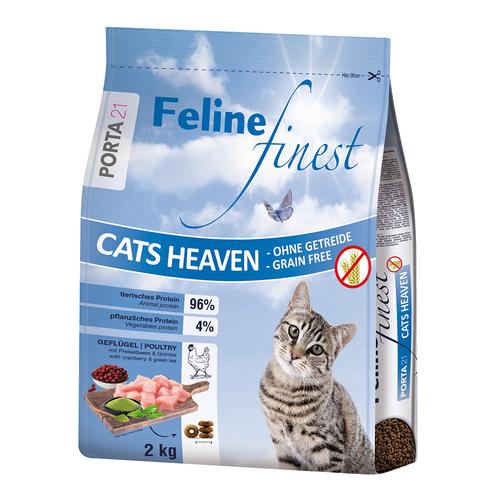 2x2kg Cats Heaven Porta 21 Katzenfutter trocken