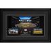 Arizona Diamondbacks Framed 10" x 18" Stadium Panoramic Collage with a Piece of Game-Used Baseball - Limited Edition 500