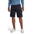 G-STAR RAW Men's Premium Micro Str Twill Shorts, Mazarine Blue, 40