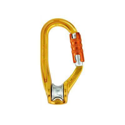 Petzl RollClip H-Frame Pulley Carabiner Triact-Loc...