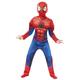 Rubie's Rubie 's 640841l Spiderman Marvel Spider-Man Deluxe Kind Kostüm, Jungen, groß, Multi-colored, Blau-rot