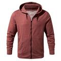 Craghoppers Mens Nosilife Walking Insect Repellent Hoodie Tilpa Hooded Jacket - Red Earth