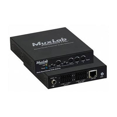 MuxLab Dante/Quad Channel Audio PoE Gateway 500765