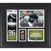 Derek Barnett Philadelphia Eagles Framed 15" x 17" Player Collage with a Piece of Game-Used Football