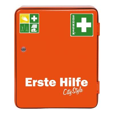 SÖHNGEN Verbandschrank »HEIDELBERG« City Style mit Füllung - nach überarbeiteter DIN 131, 30.2x36.2x14 cm