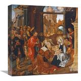 East Urban Home 'Adoration of The Kings' Graphic Art Print on Canvas in Brown | 22 H x 21 W x 2 D in | Wayfair F274F019834342DFAF16755A8E6003A6