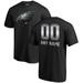 Men's NFL Pro Line by Fanatics Branded Black Philadelphia Eagles Personalized Midnight Mascot T-Shirt