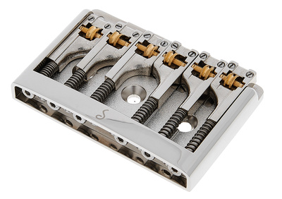 Schaller Guitar Bridge 3D-6 Steg für Gitarre Nickel