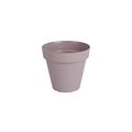 Artevasi Capri-Topf, Runder Plastiktopf, 40cm, Farbe: Taupe