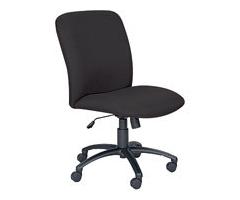 Safco Uber Big and Tall High Back Chair - Black