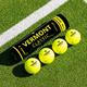 Vermont Classic tour Tennis Balls - ITF Approved Woven Cloth Tennis Ball (36 Tubes / 144 Balls)