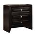 Darby Home Co Jacqulyn 2 - Drawer Nightstand in Espresso Wood/Metal in Brown | 26.25 H x 24 W x 17 D in | Wayfair 568ED1CDB74B4A44A39A18F98A11551A
