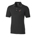 Men's Cutter & Buck Black Arizona Cardinals Big Tall Advantage Polo