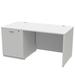 Symple Stuff Lauber Multi Functional Desk Wood in Gray | 29 H x 60 W x 30 D in | Wayfair 1E7789A280424F33BF4C05D5DE357CF8