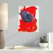 Ebern Designs Flower of the Field XV - Acrylic Painting Print Plastic/Acrylic in Gray/Red | 24 H x 18 W x 2 D in | Wayfair