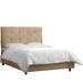 AllModern Abram Upholstered Standard Bed Upholstered in Brown | 51 H x 74 W x 87 D in | Wayfair RDBS2785 28383600