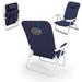 ONIVA™ NCAA Monaco Reclining Beach Chair Metal in Blue | 25 H x 23 W x 34 D in | Wayfair 790-00-138-164-0