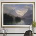 Darby Home Co 'Mountain Scene' Oil Painting Print Canvas/Paper | 27 H x 39 W x 2 D in | Wayfair 731DB30D6AF34DD0A4CD9DAA77C38956