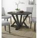 Gracie Oaks Batey Solid Wood Dining Table Wood in Brown/Gray | 30 H x 47 W x 47 D in | Wayfair 1AB4F3708E7949E7AB5D47B6293674C2