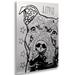 Trademark Fine Art 'Thoughtful Pitbull CB 1' Graphic Art Print Metal in Black/Green/White | 22 H x 16 W x 1 D in | Wayfair ALI5768-1622M