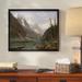 Loon Peak® 'Canadian Rockies Albert Bierstadt' Acrylic Painting Print Canvas/Paper | 27 H x 39 W x 2 D in | Wayfair